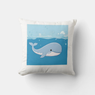 Cojín Decorativo Cute Whale