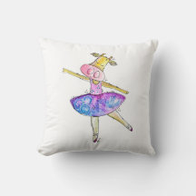 Cute Whimsical Ballerina Cow