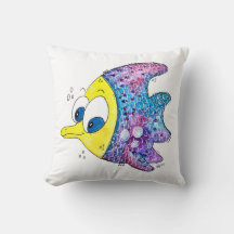 Cute Whimsical Colorous Fish