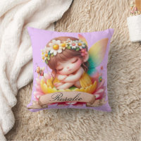 Cute Whimsical Floral Sweets Dreams Sleeping Fairy