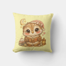 Cojín Decorativo Cute Whimsical Watercolor Animal 