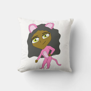 Cojín Decorativo cutícula rosa