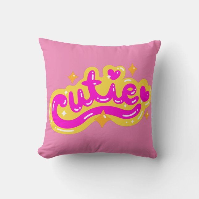 Cojín Decorativo Cutie Brillante (Anverso)