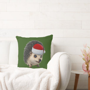 Cojín Decorativo Cuto Oso Hormiguero De Navidad O Erizo Con Traje D