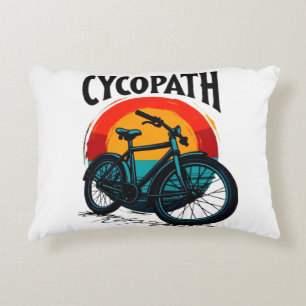 Cojín Decorativo Cycopath: Bicicleta energética con té gráfico al a
