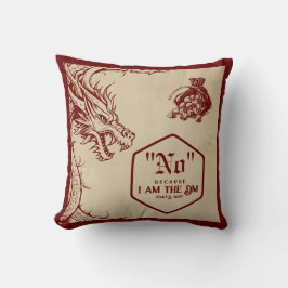 Cojín Decorativo D20 Dice Dragón Celta DND RPG DM Gamer Gift