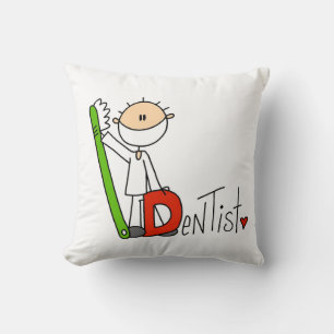 Cojín Decorativo D es para Dentista