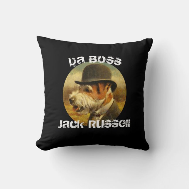Cojín Decorativo Da Boss Jack Russell Throw Cushion (Anverso)