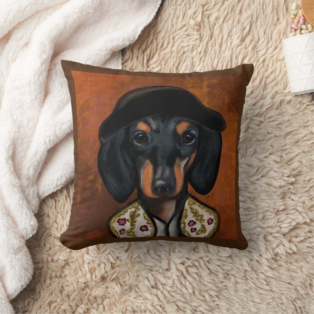 COJÍN DECORATIVO DACHSHUND (Manta)