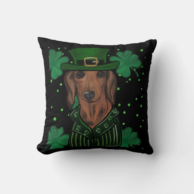 COJÍN DECORATIVO DACHSHUND (Anverso)