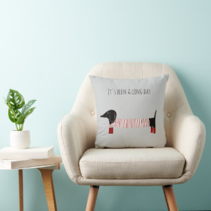 Cojín Decorativo Dachshund Caprichoso