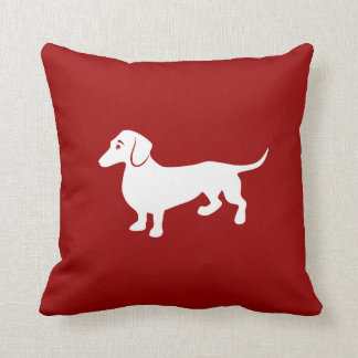 Cojín Decorativo Dachshund de encargo del color