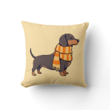 Dachshund en invierno