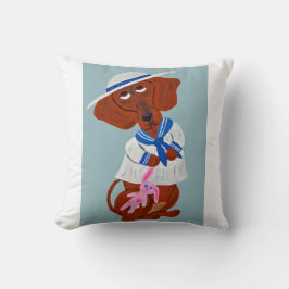 Cojín Decorativo Dachshund in Sailor Suit