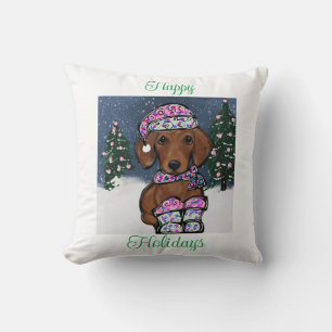Cojín Decorativo Dachshund or perro salchicha