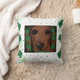 Cojín Decorativo Dachshund Rojo  