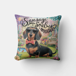 Cojín Decorativo Dachshund Sausage Soulmate