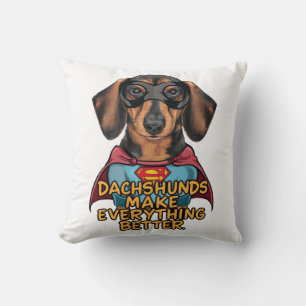 Cojín Decorativo Dachshunds lo hacen mejor
