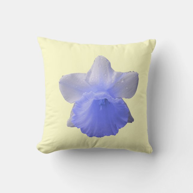 Cojín Decorativo Daffodil Blue Pillow (Anverso)