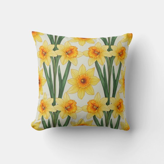 Cojín Decorativo Daffodil Pillow Cushion (Anverso)