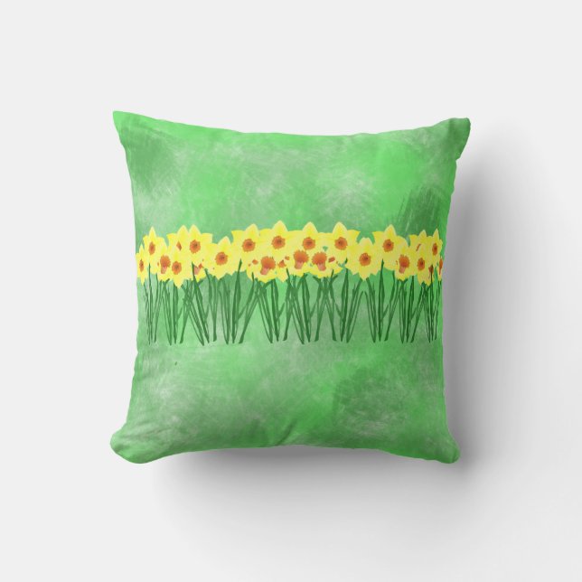 Cojín decorativo Daffodils (Anverso)