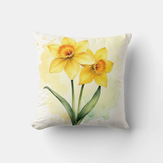 Cojín Decorativo Daffodils (Anverso)