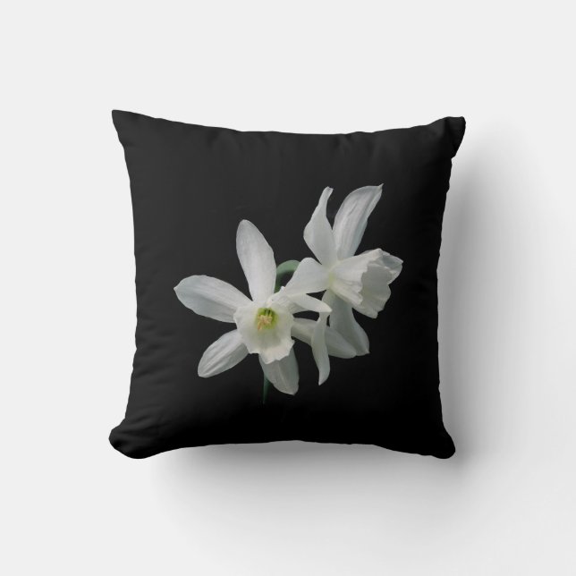 Cojín Decorativo Daffodils blancos (Anverso)