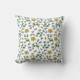 COJÍN DECORATIVO DAINTY FLOWER THROW PILLOW