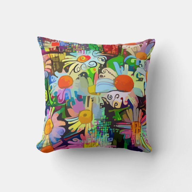 Cojín Decorativo Daisies (Anverso)