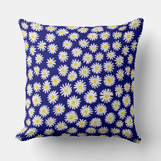 Cojín Decorativo Daisies acuarela