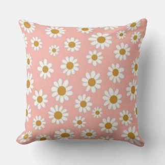 Cojín Decorativo Daisy blanco
