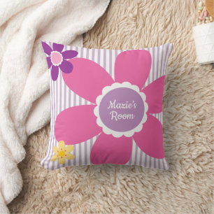Cojín Decorativo Daisy Garden Flor silvestre Floral