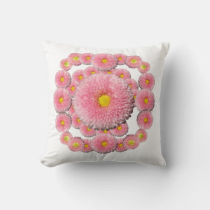 Cojín Decorativo Daisy Mandala Throw Cushion