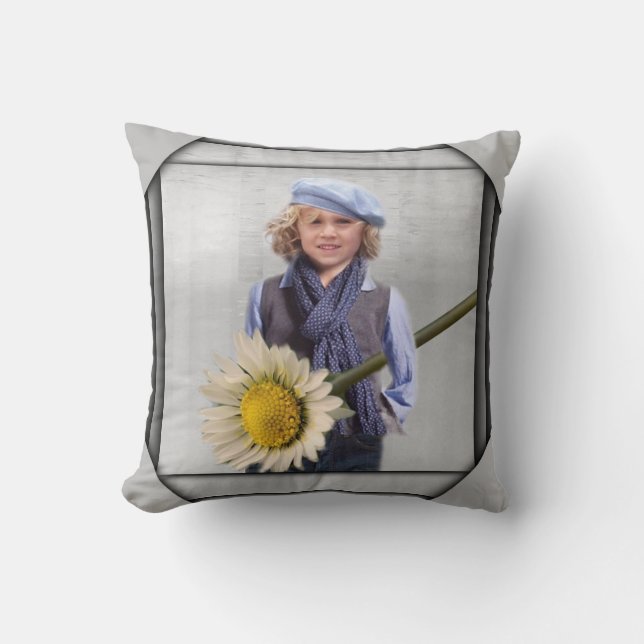 Cojín Decorativo Daisy Para Mi Mamá (Anverso)