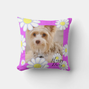 Cojín Decorativo Daisy Simple Violet Photo