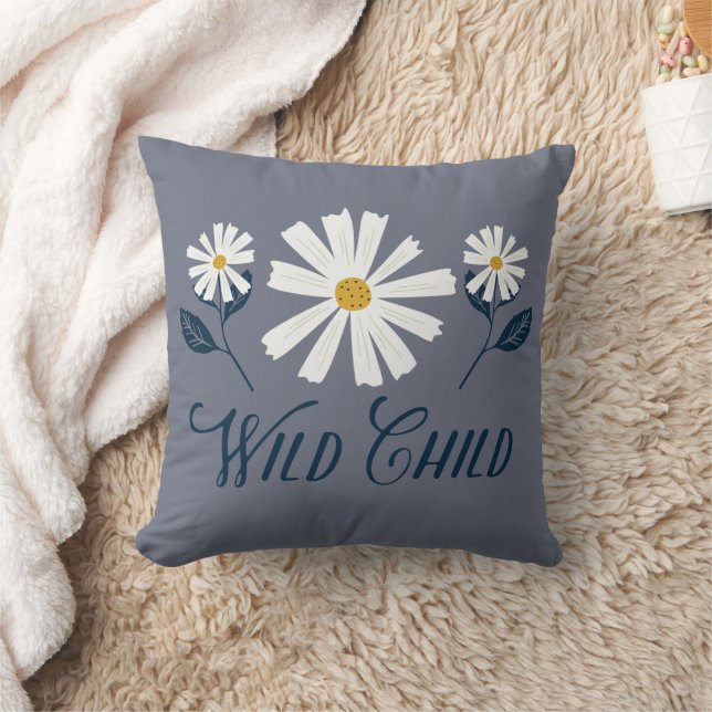 Cojín Decorativo Daisy Wild Child (Manta)