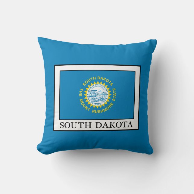 Cojín Decorativo Dakota del Sur (Anverso)