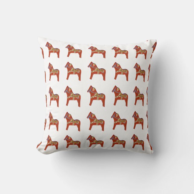 Cojín Decorativo Dala Horse Pillow (Anverso)