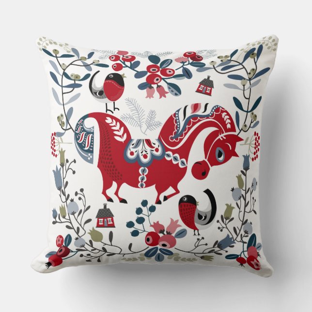 Cojín Decorativo Dalahäst (Anverso)