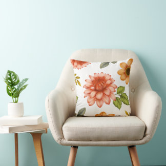 Cojín Decorativo Dalia Fiery en Flor