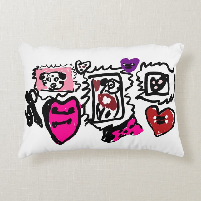 Cojín Decorativo Dalmatian lovely  (Anverso)