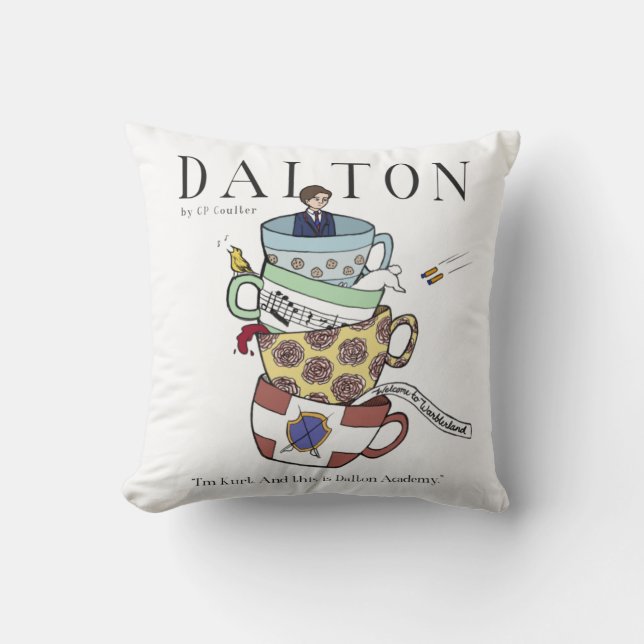 Cojín Decorativo Dalton Audiobook (Anverso)