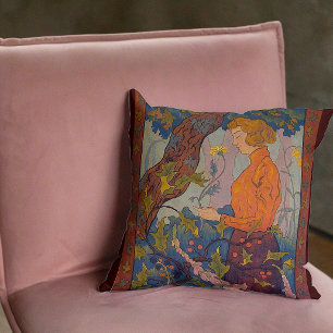 Cojín Decorativo Dama con pañuelos