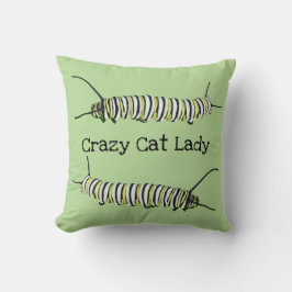 Cojín Decorativo Dama de gato loca