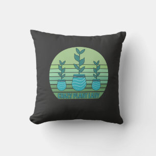Cojín Decorativo Dama de planta loca