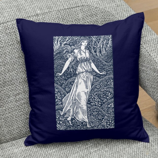 Cojín Decorativo dama del bosque (Subido por el creador)