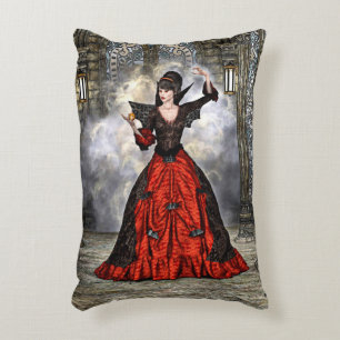 Cojín Decorativo Dama vampiro