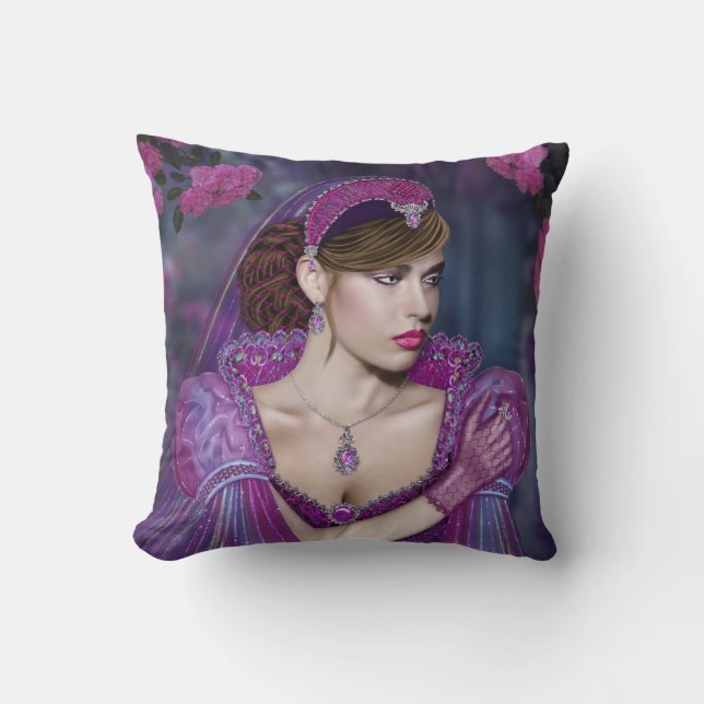 Cojín Decorativo Dama victoriana (Anverso)