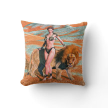 Dama y León