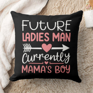 Cojín Decorativo Damas Futuras Principal Actualmente Niño de Mamá S